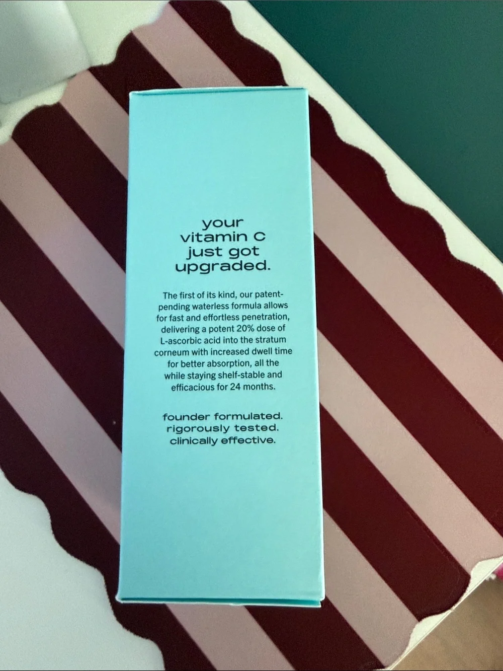 Matter of Fact brightening firming
